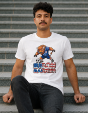 Bison Barrier — USA Soccer Graphic Tee - Image 2