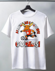 Allez Les Rouges! Go Reds!— Canada Moose Graphic Tee